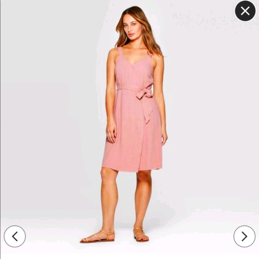 Universal Threads Wrap Dress Mauve XS
